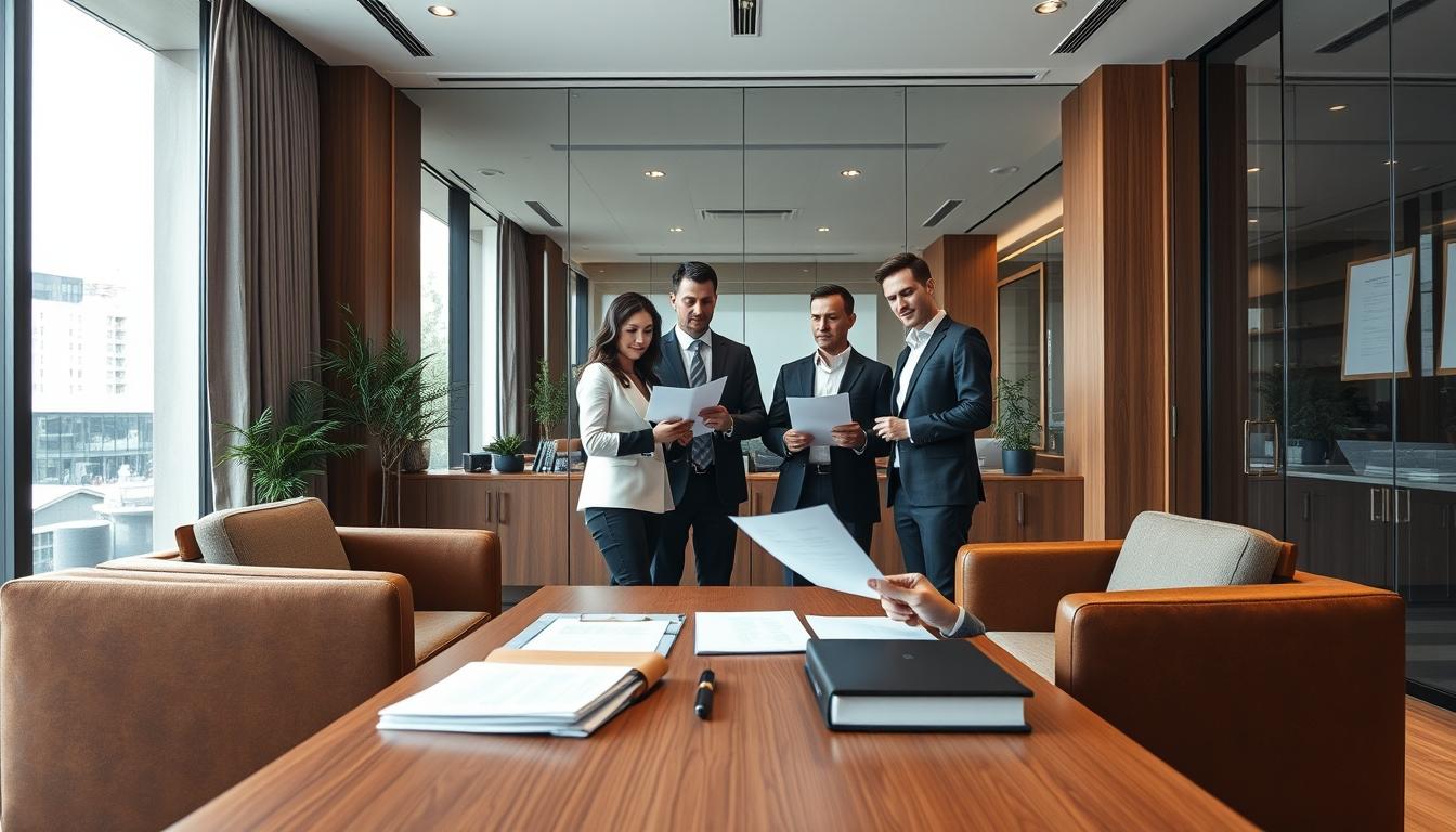 Family elder care planning discussion